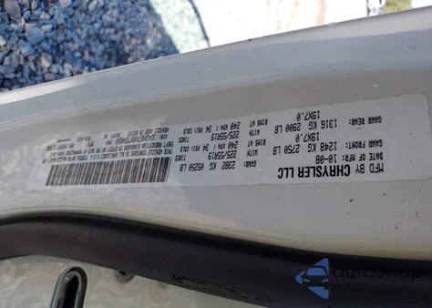 2009 Dodge Journey R/T from USA, damaged, VIN 3D4GH67V09T554850